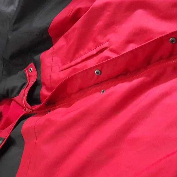 Scandia Woods Red Black Winter Zip Snap Up Closure Jacket Coat Size 3XL - Picture 8 of 12